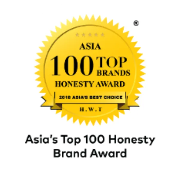 Asia’s Best Choice for Top 100 Honesty Brand, Honesty Enterprise, Honesty Entrepreneur and Asia Honesty Product Award